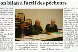 Election du nouveau CA de " la préservatrice de la gervanne " ( dimanche 18 octobre)