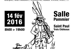 Vide- Grenier Pêche 14 février 2016 St Paul trois château