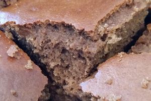Gâteau choco- rhum- vanille