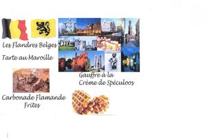 Menu à thème sur les flandres