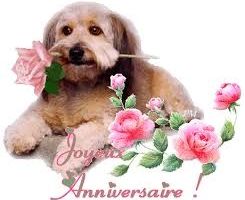 Anniversaire du mois d'Avril