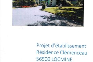 Projet d'établissement Résidence Clémenceau