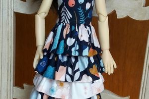 Une robe à volants pour Amélie
