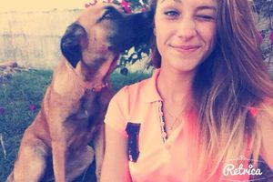 KITA - croisée berger malinois - adoptée à 2 mois
