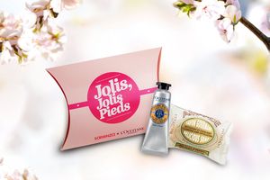 Sublimez vos pieds avec l'Occitane et Sarenza ♥