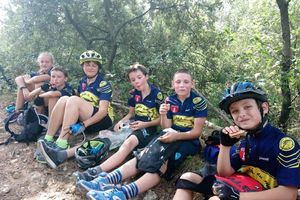 le groupe 1 et un dernier goûter...