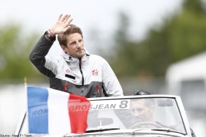"Ici j'ai une ambiance de travail qui est splendide" selon Romain Grosjean