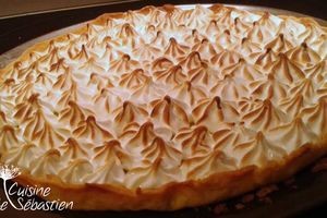 Tarte meringuée citron/citron vert
