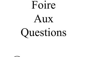 FAQ Réponses #1