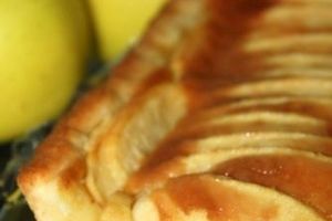 Tarte aux pommes au beurre