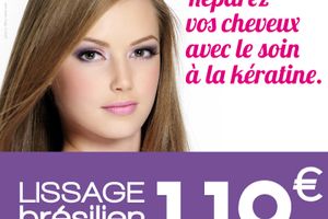 Offre lissage brésilien à Nantes