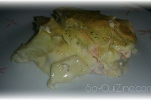 Tartiflette au saumon