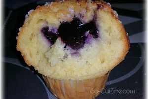 Muffins aux myrtilles