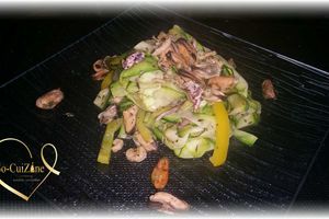 Tagliatelles de courgettes