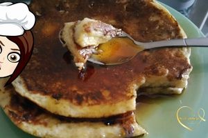 Pancake express à deux ingrédients sans gluten