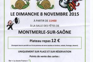 DImanche 8 Novembre la classe en 7 fait la "Cagouille"
