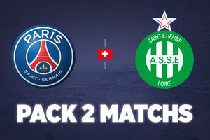OL:Packs 2 Rencontres PSG+ASSE Réduction de 35%