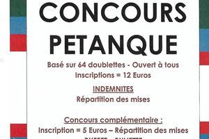 Montmerle: Lundi 29 Août Concours De Pétanque