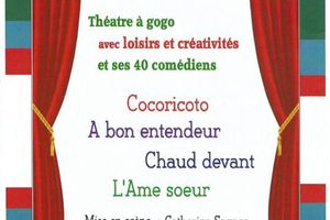 GALA DE THÉÂTRE LOISIRS ET CRÉATIVITÉ SAMEDI 20 MAI 2017 à 18 h 30