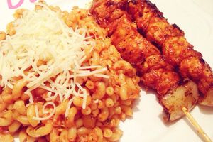 Brochettes de poulet - Marinade au Ketchup