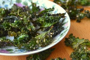 Chips de chou kale