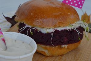 Burgers de betterave et quinoa