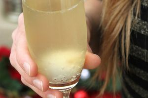 Soupe de Champagne au litchi