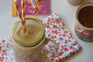Shake au succédané torréfié (alternative au café) et aux épices
