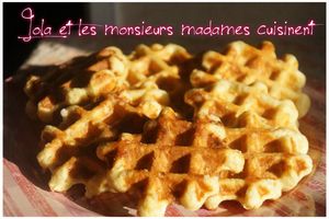 Gaufre liègeoise