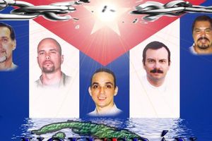 Les cinq antiterroristes cubains rendent hommage aux combattants internationalistes tombés en Afrique