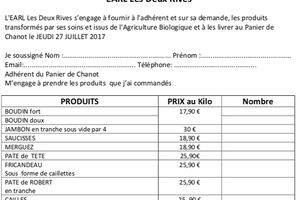 EARL LES DEUX RIVES livraison 27 juillet