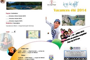 Mas des Enfants : Programme Eté 2014