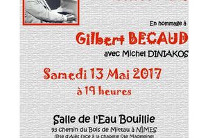 Michel Diniakos chante Gilbert Becaud