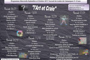 Programme des mercredis et Dossier type au Mas des Enfants