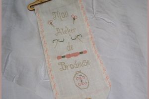Pour l'Atelier Valéryan, Mon atelier de Brodeuse