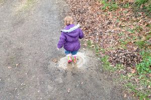 Les vacances de Noël de Poupette 2 ans