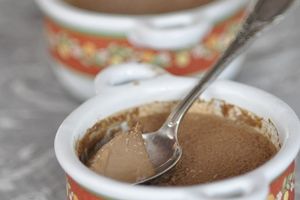 Flans au chocolat cuisson vapeur