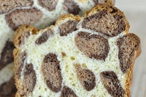 Brioche léopard très moelleuse (avec tangzhong)