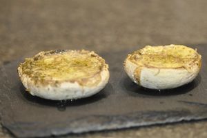 Les champignons gratinés de miss chocolat