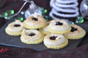 Couronnes à la pâte d'amande