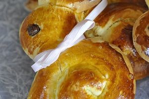 Petits lapins de Pâques (brioche sans beurre) avec ou sans thermomix