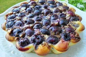 CLAFOUTIS RICOTTA ET CERISES (thermomix)