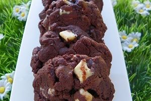 UN TOUR EN CUISINE n° 388 : COOKIES TOUT CHOCOLAT (thermomix)