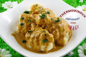 CHOU-FLEUR CURRY ET LAIT DE COCO (thermomix)