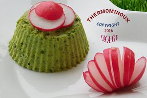 FLAN AUX FANES DE RADIS (thermomix)