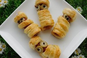 LES MOMIES : HOT DOG FEUILLETE (thermomix)