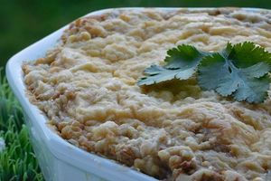 ESCAPADE EN CUISINE d'Avril 2017 : GRATIN DE CROZETS A LA VIANDE HACHEE (thermomix