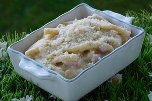MACARONI A LA CARBONARA (thermomix)