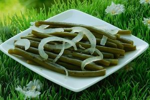 HARICOTS VERTS AU BASILIC (thermomix)
