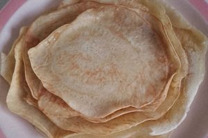 Crêpes sans lactose